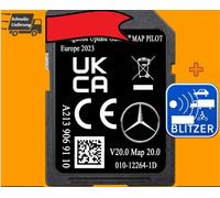 SD KARTE für MERCEDES GARMIN MAP PILOT V20 A2139069110 NTG5 STAR2 EUROPA