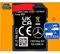 SD KARTE für MERCEDES GARMIN MAP PILOT V20 A2189062704 NTG5 STAR1 EUROPA