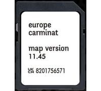 SD Karte GPS Navigation Europa 2025 Version 11.45-8201756571 Kompatibel mit Renault Tomtom Carminat