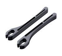 SDFSDEPIE 2 Stück Autositz-Lückenfüller für BMW X2 X2M F39 18i 18d 20i 20d 25d 25e M35i, Sitzlücken Organizer Sitzspaltfüller Aufbewahrungsstreifen Auto Zubehör,Black