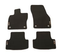 Seat 576863011DLOE Fußmatten 4X Stoffmatten Velours Textilfußmatten, schwarz/Kupfer, mit Cupra Badge