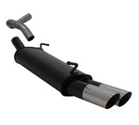 NOVUS SPORTAUSPUFF FÜR SEAT IBIZA 6L GRUPPE N 2x76 MS-DESIGN