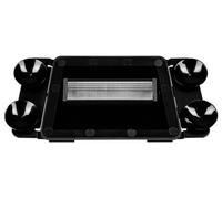 SecoRüt Frontblitzer / Straßenräumer LED Blitzer 12&24 Volt Strobo LW0052 12 V/DC, 24 V/DC Saugnapf Orange