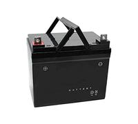 SECURA Batterie 12V 22Ah (+ Pol Links) kompatibel mit MTD 11,5/96 13A1660F655 (2005) Rasentraktor