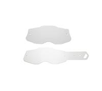 SeeCle SE-41S112-HZ Transparente Linse + 10 Abreißungen kompatibel für Maske 100% RACECRAFT 2 / STRATA 2 / ACCURI 2 / MERCURY 2, durchsichtig (Packung mit 2)