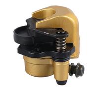 Segrehy ATV-Bremssattel hinten, Aluminium, Gold, linke Pumpe, präzise Handwerkskunst, verbesserte Bremsleistung für Allrad-ATVs mit 110 bis 250 cm³, langlebig, verschleißfest