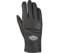 Segura Bogart perforierte Motorrad Handschuhe, schwarz, Größe M L für Männer