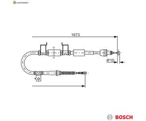 SEILZUG FESTSTELLBREMSE 1 987 482 362 FÜR KIA CEE'D/PRO/SW/Hatchback 1.4L 4cyl