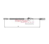 METZGER Bremsseil Seilzug Feststellbremse 11.5763 für CORSA OPEL X01 F08 F68 W5L