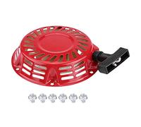 Seilzugstarter Rückstoß Starter Kit Spiraldruckfedern Rückstoß Benzin Generator Freischneider Pocket Bike Rücklaufstarter Pull Starter Montage Zugstart Baugruppe für 2KW 168F-Benzingenerator