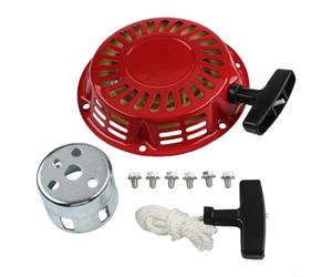 Seilzugstarter Seil Zug Starter für HONDA für GX-Motoren | für 120, 160, 200, 4, 5.5, 6.5PS Benzinmotoren Stromerzeuger, Motorzubehör Ersatzteile Langlebiges Reversierstarter Kit