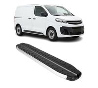 Seitenbretter Trittbretter für Opel Vivaro C 2019-2026 L1 Kurzer Alu Schwarz