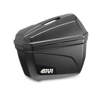 GIVI E22 Monokey Seitenkoffer Set, schwarz, Größe M 11-20l 21-30l