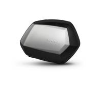 SHAD Seitenkoffer SH35 Paar, Schwarz mit Alu-Cover