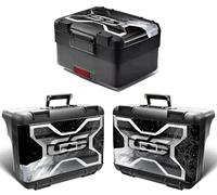 Seitenkoffer und Topcase Schutzaufkleber für BMW R 1200 GS GS Vario 2. Modell ADV Adventure Galaxy Motorrad