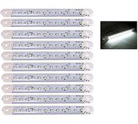 Seitenmarkierungsleuchten, Strobe LKW-Seitenleuchten10pcs Auto-Markierungsleuchten Auto-Seitenblinker Lichter 12SMD LED-Seitenlicht vorne hinten Positionsleuchten 12V für Auto Camper (10pcs, Weiß)