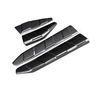 Seitenschweller Auto Auto Body Kit Tür Schutz Dekorative Außen Upgrade Carbon Look Zubehör ABS Für Toyota Für CHR 2018 2019 2020 2021 2022 2023(Kohlefaser-Optik)