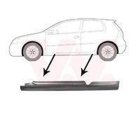 Einstiegsblech VAN WEZEL 5894101 für VW, links
