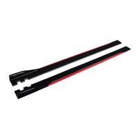 Seitenschweller Für Toyota Für Corolla Für Camry Für Sienna 86 2m Auto Seitenschwellererweiterungen Seitenschweller Winglet Splitter Lip Seite Rock(Red)