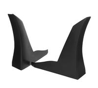 Seitenschweller Schweller Für Subaru Für WRX STI Für Toyota 2PCS Universal Auto Seite Fender Vent Air Flügel Abdeckung Trim Stoßstange Lip Seite(Schwarz)