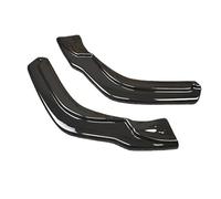 Seitenschweller Schweller Für VW Für Tiguan Für R-Linie 2017 2018 2019 2 Stücke Auto Glanz Schwarz Hinten Stoßstange Lip Seite Splitter Klappen ABS Kunststoff(Carbon Fibre)