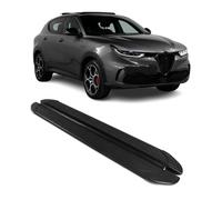 Seitenschweller Trittbretter für Alfa Romeo Tonale 2022-2026 Schwarz 2 tlg