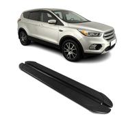 Seitenschweller Trittbretter für Ford Kuga II ST-Line 2016-2019 Schwarz 2 tlg