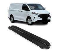 Seitenschweller Trittbretter für Ford Transit Custom 2023-2025 L1 Silber 2 tlg