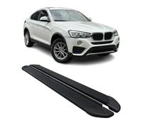 Seitenschweller Trittbretter Schweller für BMW X4 F26 2013-2018 Alu Schwarz