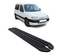 Seitenschweller Trittbretter Schweller für Citroen Berlingo 1996-04 Alu Schwarz