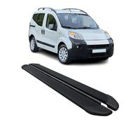 Seitenschweller Trittbretter Schweller für Citroen Nemo 2009-2020 Alu Schwarz