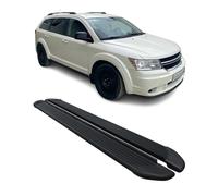 Seitenschweller Trittbretter Schweller für Dodge Journey 2009-2020 Alu Schwarz