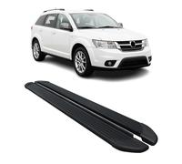 Seitenschweller Trittbretter Schweller für Fiat Freemont 2011-2016 Alu Schwarz