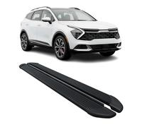 Seitenschweller Trittbretter Schweller für Kia Sportage 2023-2026 Alu Schwarz