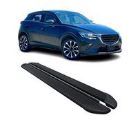 Seitenschweller Trittbretter Schweller für Mazda CX-3 2015-2025 Alu Schwarz