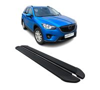 Seitenschweller Trittbretter Schweller für Mazda CX-5 2012-2017 Alu Schwarz