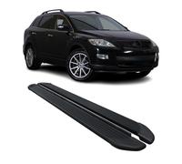 Seitenschweller Trittbretter Schweller für Mazda CX-9 2006-2016 Alu Schwarz