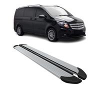 Seitenschweller Trittbretter Schweller für Mercedes Vito W447 2014-26 L1 L2 Alu