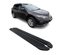 Seitenschweller Trittbretter Schweller für Nissan Murano 2008-2014 Alu Schwarz