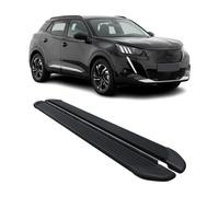 Seitenschweller Trittbretter Schweller für Peugeot 2008 2019-2026 Alu Schwarz