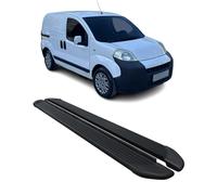 Seitenschweller Trittbretter Schweller für Peugeot Bipper 2008-2017 Alu Schwarz