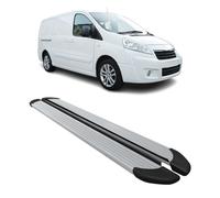 Seitenschweller Trittbretter Schweller für Peugeot Expert 2007-2016 L2 Alu Grau