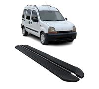 Seitenschweller Trittbretter Schweller für Renault Kangoo 1999-2008 Alu Schwarz