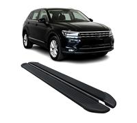 Seitenschweller Trittbretter Schweller für VW Tiguan II 2016-2023 Alu Schwarz