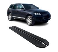 Seitenschweller Trittbretter Schweller für VW Touareg 2003-2010 Alu Schwarz