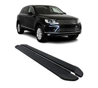 Seitenschweller Trittbretter Schweller für VW Touareg 2010-2018 Alu Schwarz