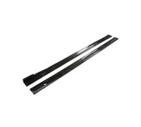Seitenschweller Universal 8 STÜCKE 2 M/2,18 M Seitenschwellerverlängerung Kipphebel Lip Separator Stoßstange Für Benz Für Toyota Für Nissan Seite Rock(Glossy Black2)