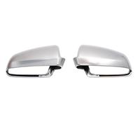 Seitenspiegel Gehäuse Passend für AUDI A3 A4 und A6 in Matt-Chrom-Design, ABS, 2