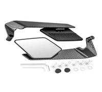Seitenspiegel Motorrad für Honda Forza750 NSS750 Forza 750 NSS,Aluminium Einstellbare Drehbarer Wind Flügel Seite Rückspiegel Rückseitenspiegel Lenkerspiegel Zubehör, Snakeskin-White Glass