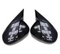 Seitenspiegelgehäuse Für VW Für Golf 6 MK6 GTI GTD 2009-2013 Rückspiegelkappen 2x Carbon-Optik Seite(A)
